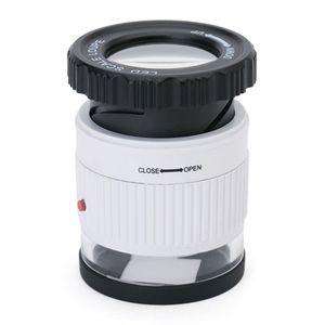 Có thể gập lại Loupe 30x LED thắp sáng <span class=keywords><strong>Lupa</strong></span> Kính lúp có thể điều chỉnh độ dài tiêu cự kính lúp forjewelry dệt thêu - Product Image 1