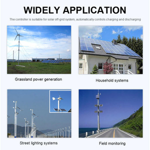 Display LCD 1KW 48V Wind Solar Hybrid Off-grid Controller generatore eolico