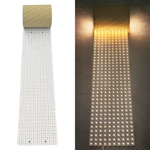 10 metre uzunluk LED levha esnek LED arka ışık paneli DC24V 410 metre başına LED arka ışık reklam için 10000*240mm - Product Image 1