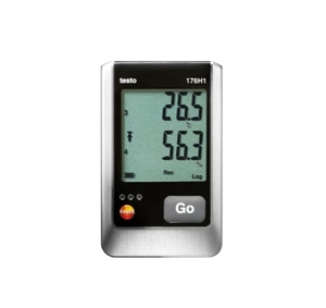Registrador de datos de venta caliente para temperatura y humedad Testo 176- H1 176-H2 con función de exportación de Excel