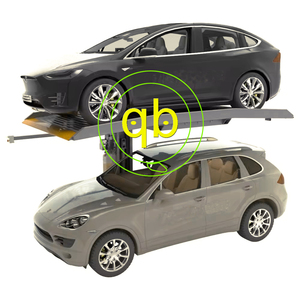 Sistema de estacionamiento vertical de coche semiautomático inteligente de 2 niveles, equipo de estacionamiento de coche simple para uso doméstico - Product Image 4