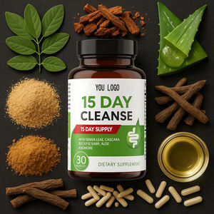 Hochwertige glutenfreie Senna Leaf 15-Tage-Kapseln Colon Cleanse Detox-Kapseln zur Unterstützung der Immunität und zur Unterstützung der Darm gesundheit - Product Image 4