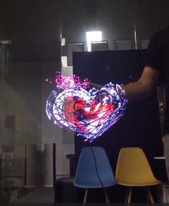 Holografik reklam makinesi çıplak göz 3d fan led HD ekran dönen stereo yüzen hava görüntüleme olmadan ekran projeksiyon - Product Image 2