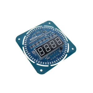 DS1302 Rotating Digital LED Display <strong>Module</strong> Alarm Electronic Digital <strong>Clock</strong> LED Temperature Display 5V