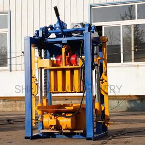 Máquina para fabricar bloques de hormigón, máquina semiautomática para hormigón, Cemento, Ladrillo entrelazado, material de construcción, maquinaria a la venta - Product Image 6