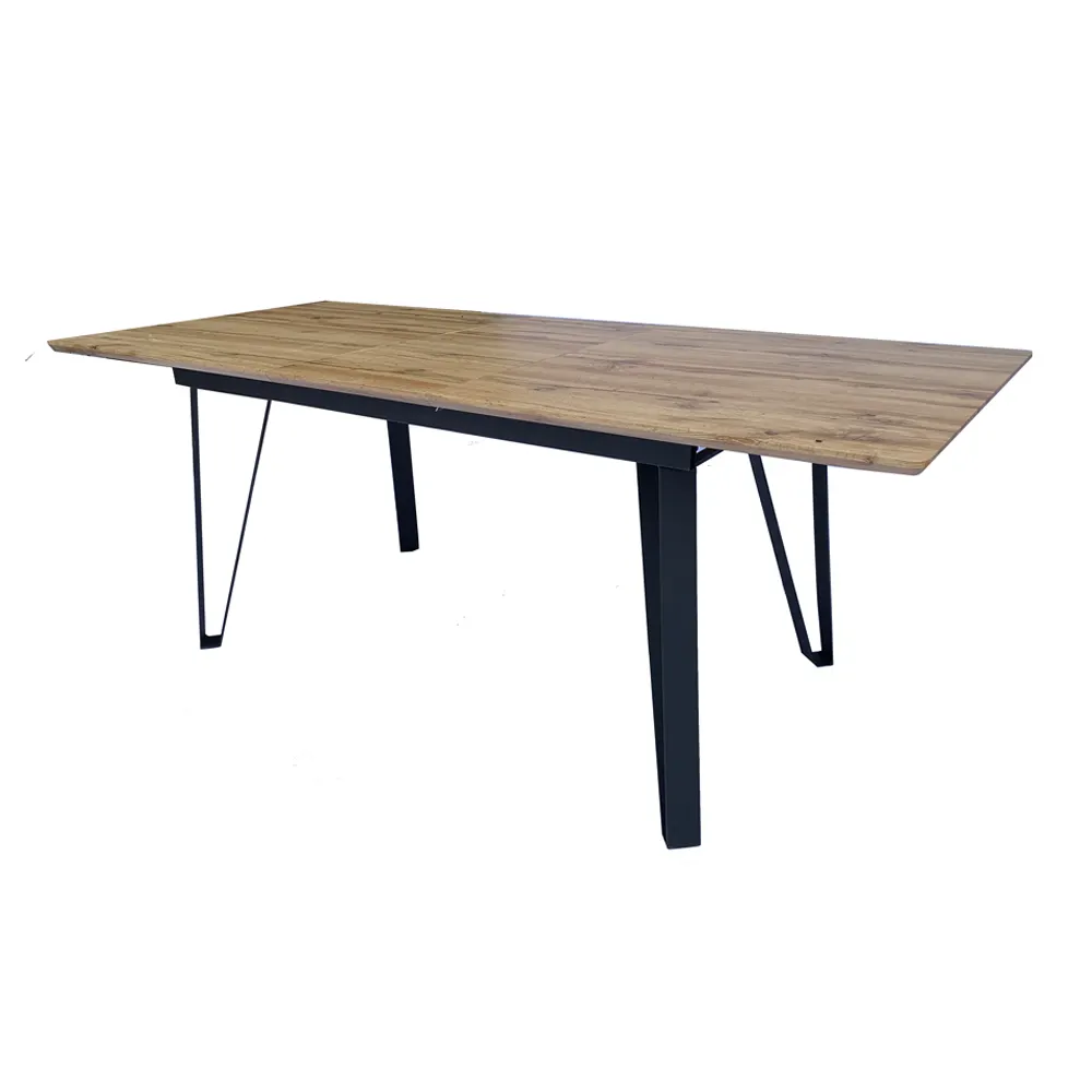 Wholesale Cheapest Modern Expandable Kitchen Furniture Extendable Wooden Dining Table Design