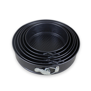 羊皮纸衬里可拆卸底部不粘弹簧圆形芝士蛋糕烤盘 - Product Image 1