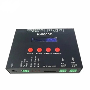 K-8000C программируемый DMX/SPI светодиодный пиксельный контроллер для ucs1903 WS2811 WS2812 LED - Product Image 1