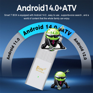Fabrika ucuz fiyat yeni Android14 yangın sopa ses uzaktan kumanda ip tv çubuk mini PC akışı ücretsiz canlı 8k akıllı Tv çubuk mini PC - Product Image 6