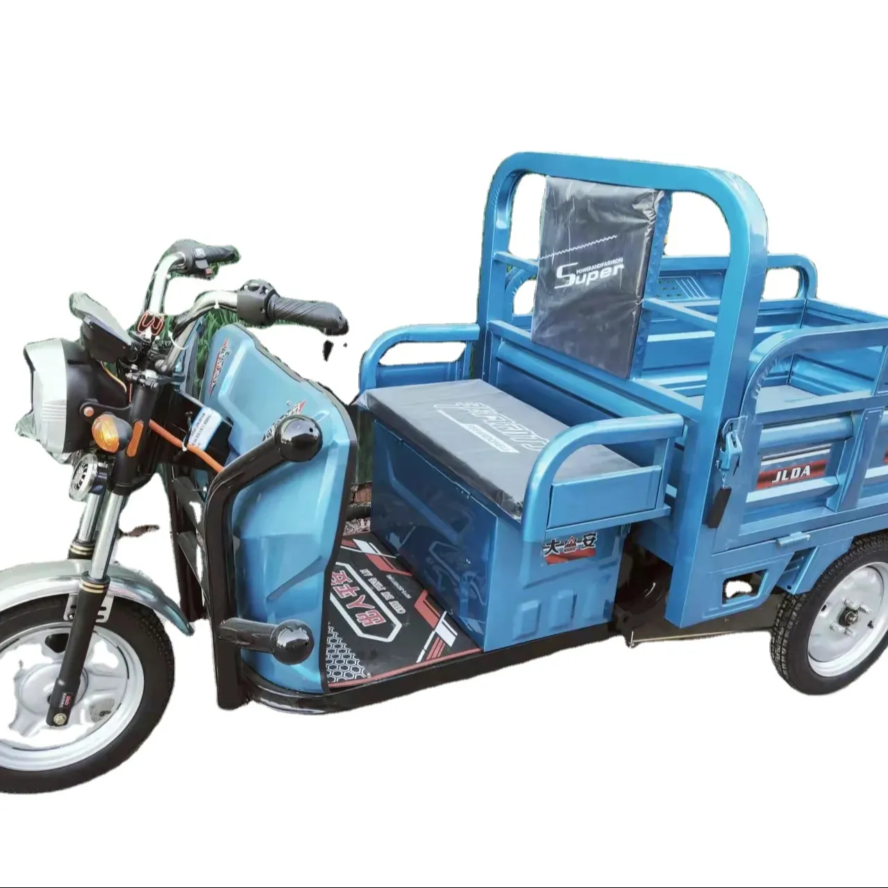 Dành cho người lớn điện ba bánh ba bánh xe hàng hóa e-trike xe máy cho giao thông thuận tiện