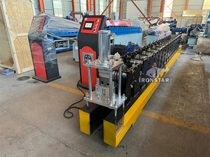 Door Channel Profiles Cold <strong>Computer</strong> Control U Guide Rail Roll Forming Machine - Product Image 3