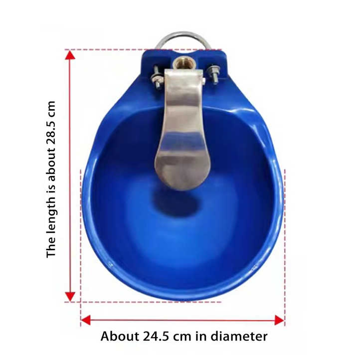Factory Price Livestock Farm Cattle Cow Plastic Cattle Drinking Trough Animal Water Drinking Bowl