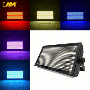 Dj Disco Lighting Eight-segment Mixed Color Strobe Light 1000W RGB 3in1 <strong>Led</strong> Strobe Light for Stage - Product Image 4