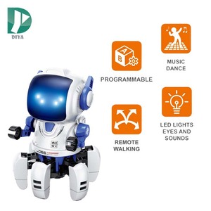 照明、音楽、プログラミングを備えた高品質の人工知能リモートロボットタコ宇宙飛行士リモートコントロールロボット - Product Image 3