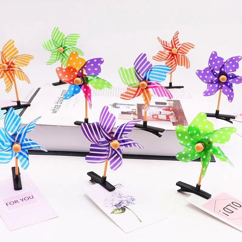 Creativo mulino a vento tornante asilo regalo di laurea piccoli mulini a vento tornante materiale plastico in vendita