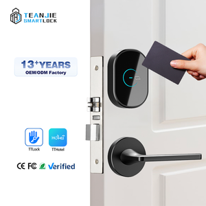 Cerradura de puerta de hotel dividida de estilo más nuevo con tarjeta de llave Software gratuito Puerta de habitación administrada Red WiFi de almacenamiento de datos en la nube - Product Image 1
