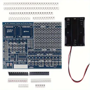 Kit di progetto elettronico per la saldatura di componenti SMD/SMT scheda pratica Kit di saldatura fai da te scheda di addestramento a Transistor a LED SMD - Product Image 3