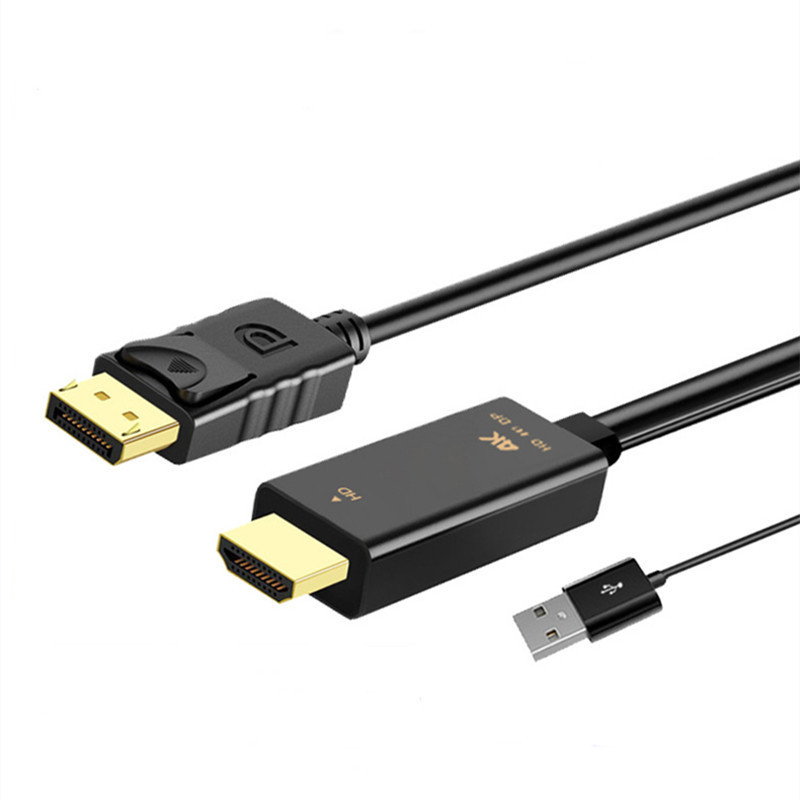 Cable HDMI a DP 4K de 1,8 metros con audio