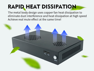 Sharer dp Small H610 H510 H470 D100 Bare bones Nettop PC Core I3 I5 I7 Tragbarer Mikro computer Mini-Desktop-PC Mini-Computer Intel - Product Image 4