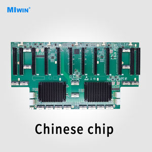 Tarjeta de Expansión de GPU Personalizada Miwin de 12 Ranuras <span class=keywords><strong>PCIE</strong></span> 5.0 X16, Solución de GPU de 18 MCIO X8 y 16 Tarjetas para Servidor de IA - Product Image 2