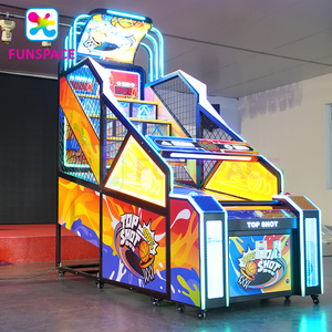 ファンスペース2人用のTic-Tac-Toeゲームがアーケードチケット償還バスケットボールゲームマシンの射撃で競争するためにプレイ - Product Image 1