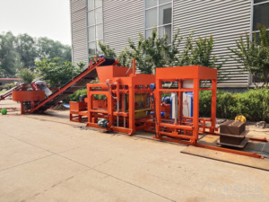 Полностью автоматическая машина для производства QT4-25B кирпича, машина для формования бетонных блоков, производственная линия для производства Цементных Блоков - Product Image 6