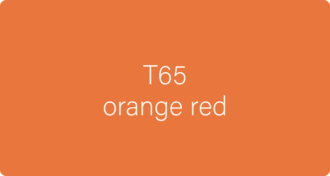 T65 Naranja Rojo