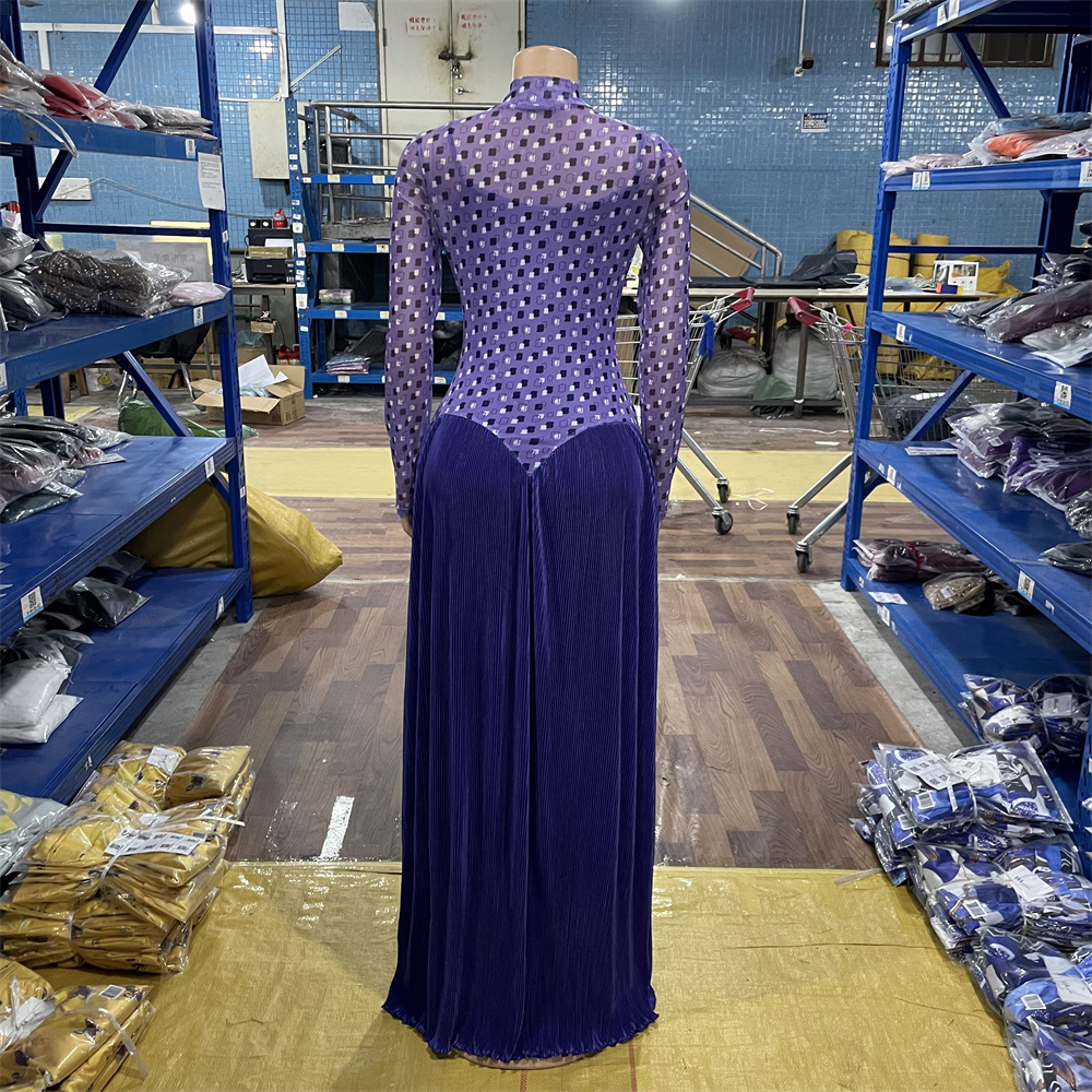 Violet avec intérieur - Extensible