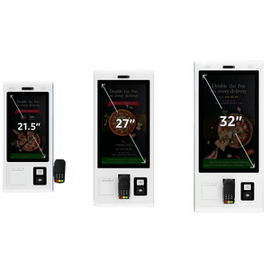 Borne De Commande 21.5 24 27 32 "Bestell kiosk Touchscreen Pos System Selbst zahlungs automat Kiosk für Mcdonald's/kfc / Restaurant - Product Image 1