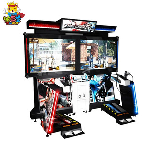 ผู้เล่นสองคนเวลาอาเขตวิกฤติ5เกมยิงปืนจำลองเกมยิงปืนขาย - Product Image 4