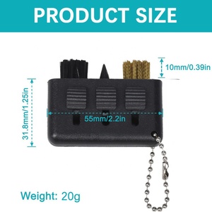 Tùy Chỉnh Nhà Máy Nhỏ Golf Phụ Kiện Mài Câu Lạc Bộ Cleaner Putter Wedge Golf Bóng Cleaner Golf Câu Lạc Bộ Đầu Bàn Chải Công Cụ Làm Sạch - Product Image 4