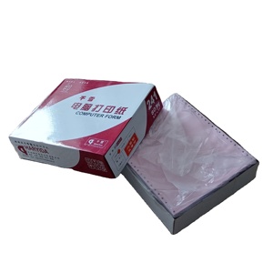 Papel de computadora de alta calidad Formas continuas Impresión de 3 capas Rosa Amarillo Verde - Product Image 4