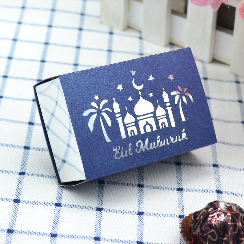 NAVY blue pearl sleeve and metallic silver inner box