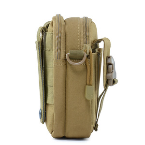 Kleine Designer Nylon wasserdichte Handy-Schlüssel Tech EDC Molle Admin Werkzeug tasche mit Reiß verschluss für die Reise