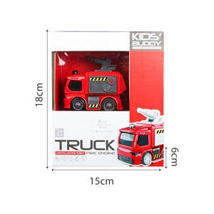 Juguetes de coches y camiones de bomberos para niños, lápiz de línea de dibujo operado por batería, seguidor, Robot Educativo - Product Image 3