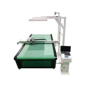 TC Hochwertige Kunstleder schuhe Maschine Leder Plotter Maschine Die Digital Flach bett Cnc Cutter Plotter Mit V Cutter - Product Image 1