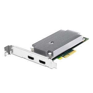 TCHD TC710N2 4K60P Tarjeta de adquisición de video de alta definición HD MI de doble ruta de 2 canales para conmutación de director de transmisión en vivo - Product Image 1