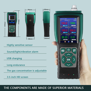 Iecex C2h2排気ガス圧力検出器,スマートC6h6ベンゼンo2 Arduinoガス漏れ検出器 - Product Image 5