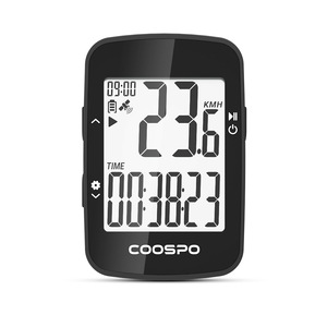 COOSPO-Ordenador de bicicleta con GPS, dispositivo inalámbrico BC26 con pantalla LCD 2,3, velocímetro, odómetro con pantalla personalizada - Product Image 1