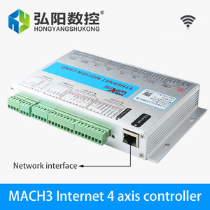Mach3 Ethernet Breakout Board 3 4 6 Achsen Cnc Bewegungskontrolle Kartenregler für Schrittmotor/Servomotor Drehbank Gravur