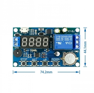 DC 5V Echtzeit-Zeit verzögerung Timer Relais modul Schalters teuerung Takts ynchronisierung Steuerung im Mehrfach modus - Product Image 2