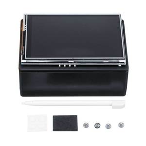 Vendita calda display LCD Raspberry Pi 3B +/3B shell installato con ventola + touch screen da 3.5 pollici + set di custodie protettive in ABS