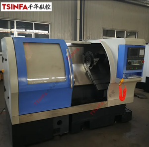 Máquina de cama inclinada CNC TFA750MF Máquina de torneado de 2 ejes Torno CNC automático Precio Torno con cambio automático de herramienta - Product Image 4