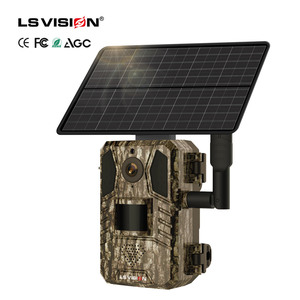 กล้องล่าสัตว์ LS Vision 4K แบบมืออาชีพพร้อมระบบตรวจจับการเคลื่อนไหวและมองเห็นในเวลากลางคืนกล้องส่องทางพลังงานแสงอาทิตย์กันน้ำสำหรับการล่ากวาง - Product Image 1