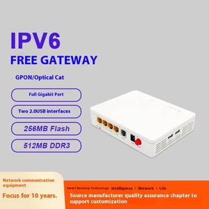 1G No-Band GPON Cat Router Gateway IPV6 256MB Flash 512MB DDR3 for FTTH FTTB FTTX Compatible 4G 5G <strong>Networks</strong> Featuring SC UPC - Product Image 4
