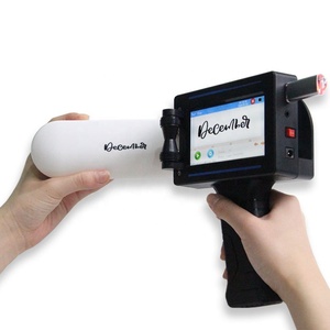 Handheld-Tinten strahl druckmaschine Blechdose Verfalls datum Chargen codierung Flaschen ablauf QR-Codierer Hands trahl drucker 12,7mm - Product Image 1