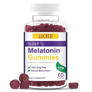 Oem melatonin gummies עבור מנפי טעם שינה בריאות גאמא