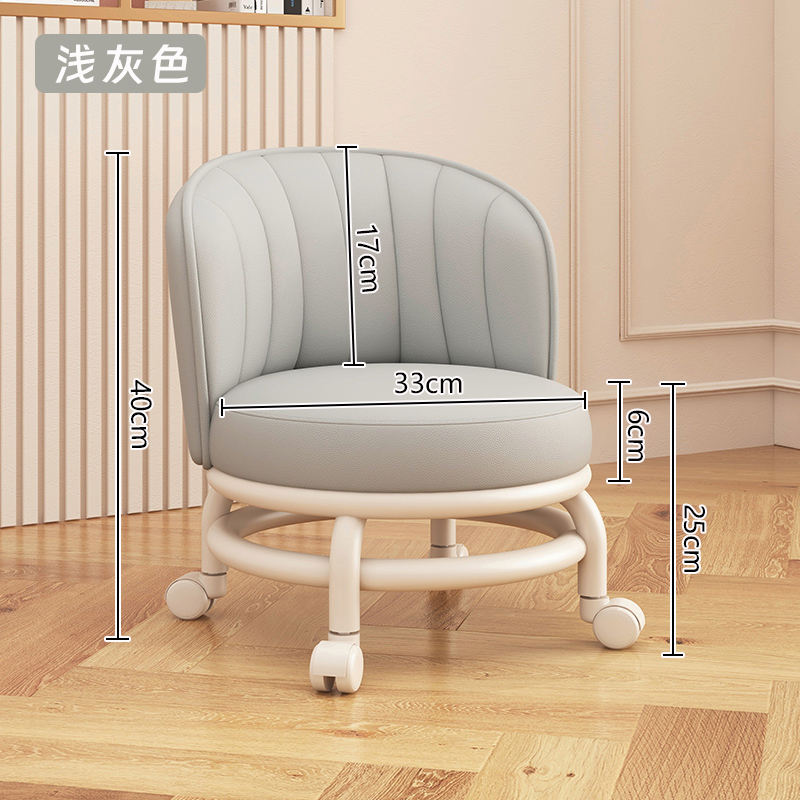 Dossier agrandi à roulettes blanc gris clair