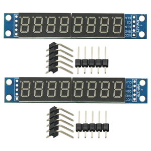 MAX7219 LED-Modul 8-stellige digitale LED-Anzeige 7-Segment-Röhre Kompatibel mit Arduin MCU Raspberry Pi 51/AVR/STM32-Zeichen