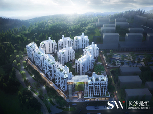 Modern <strong>3D</strong> <strong>Rendering</strong> for Bird's-Eye View Graphic Design Projects for Hotels in Construction &amp; Real Estate - Product Image 3